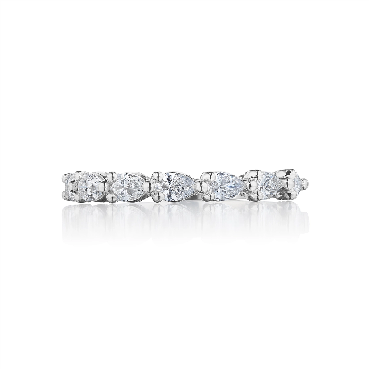 Tacori 18K White Gold Diamond Band