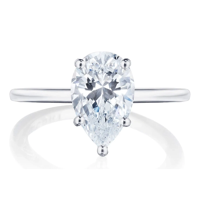 Tacori 18K White Gold Diamond Ring