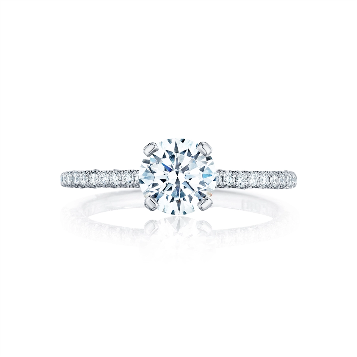 Tacori 18K White Gold Diamond Ring