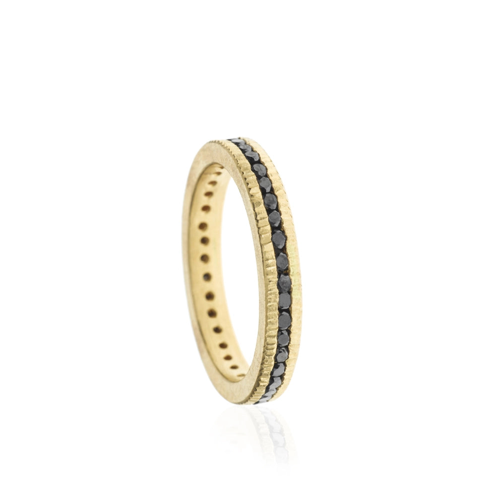 Todd Reed Black Diamond Eternity Band