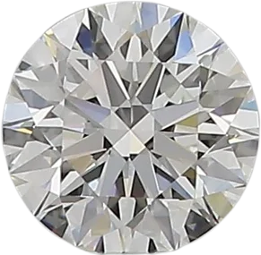 0.52 Carat E IF Round Natural Diamond