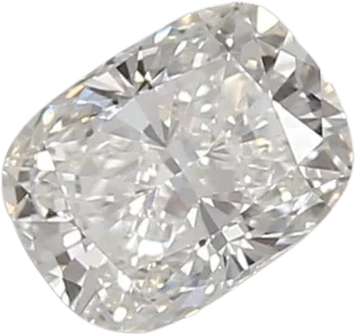 0.53 Carat F vvs1 Elongated Cushion Lab Diamond