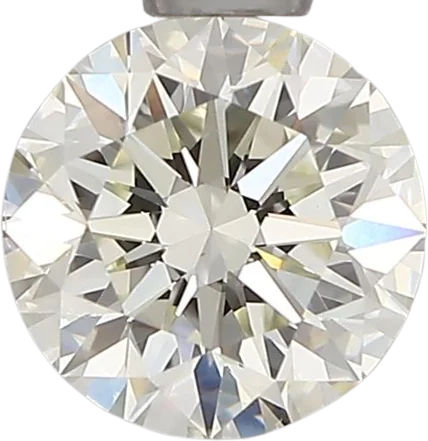 0.53 Carat L VS2 Round Natural Diamond