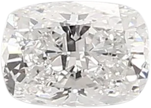 0.59 Carat E vs1 Elongated Cushion Lab Diamond