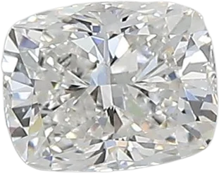 0.6 Carat D vvs2 Elongated Cushion Lab Diamond