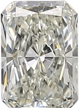 0.7 Carat J VVS1 Radiant Natural Diamond