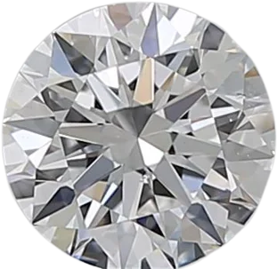 0.7 Carat D SI1 Round Natural Diamond