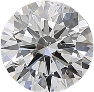 0.7 Carat F SI1 Round Natural Diamond