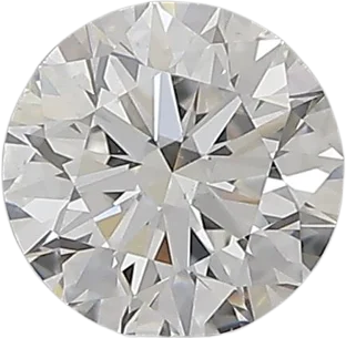 0.7 Carat F SI1 Round Natural Diamond