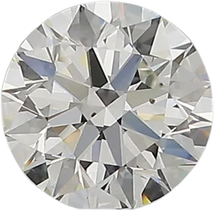 0.7 Carat H SI1 Round Natural Diamond