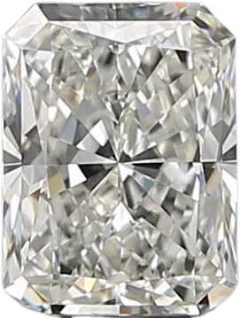 0.71 Carat I VVS1 Radiant Natural Diamond