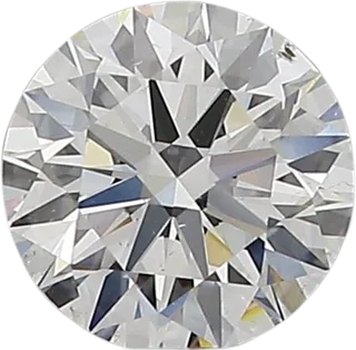 0.72 Carat D SI1 Round Natural Diamond