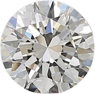 0.72 Carat I VVS1 Round Natural Diamond