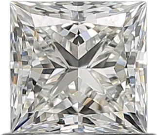 0.8 Carat I VVS1 Princess Natural Diamond