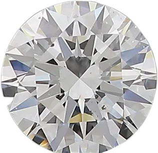 0.8 Carat D SI1 Round Natural Diamond