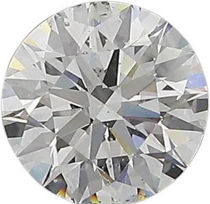 0.85 Carat D SI2 Round Natural Diamond