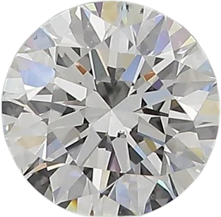 0.85 Carat E SI1 Round Natural Diamond