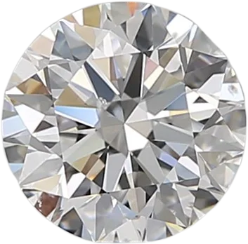 0.9 Carat E SI2 Round Natural Diamond