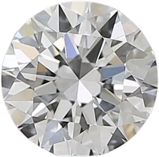 0.9 Carat E VVS2 Round Natural Diamond