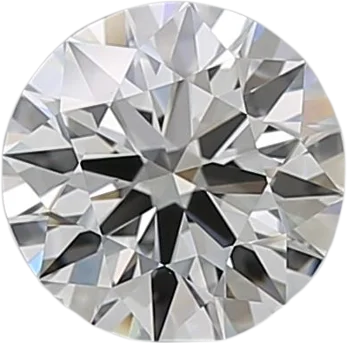 0.9 Carat H VVS2 Round Natural Diamond