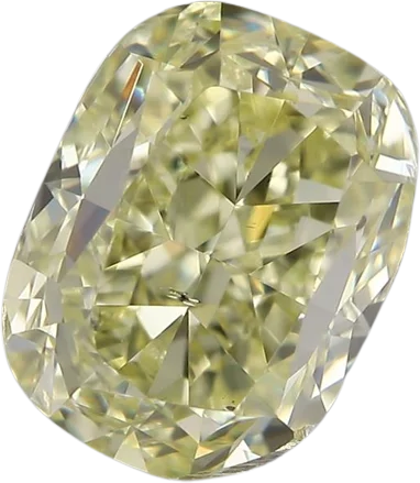 1.01 Carat FY SI2 Elongated Cushion Natural Diamond