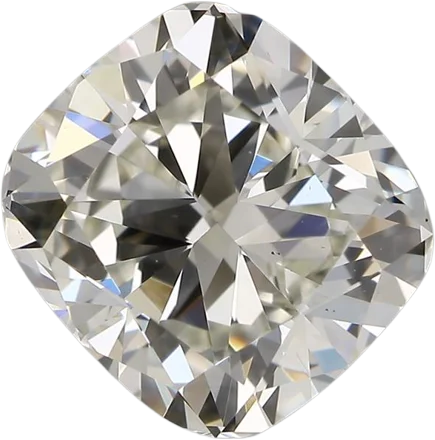 1.01 Carat K VS1 Elongated Cushion Natural Diamond