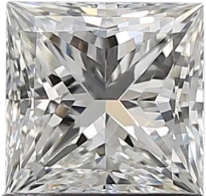 1.01 Carat G VVS1 Princess Natural Diamond