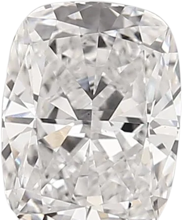 1.02 Carat D vs1 Elongated Cushion Lab Diamond