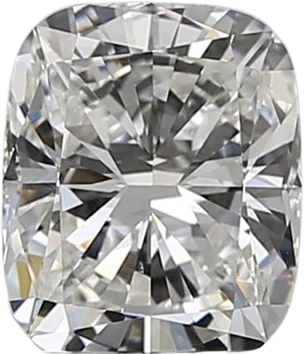 1.02 Carat F VS2 Elongated Cushion Natural Diamond