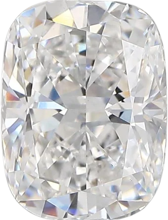 1.23 Carat D vs1 Elongated Cushion Lab Diamond