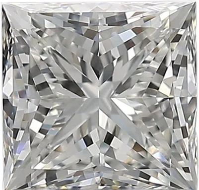 1.3 Carat G VVS2 Princess Natural Diamond