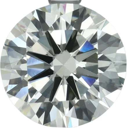 1.5 Carat L VVS2 Round Natural Diamond