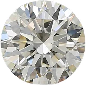 1.53 Carat K IF Round Natural Diamond