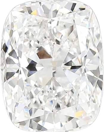 1.66 Carat F vs1 Elongated Cushion Lab Diamond