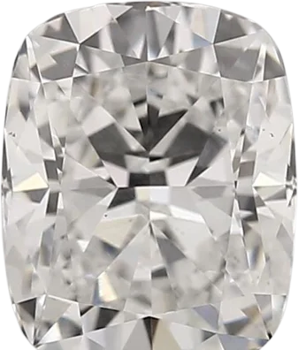 1.79 Carat E vs1 Elongated Cushion Lab Diamond