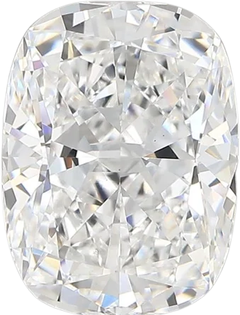 1.85 Carat D vs1 Elongated Cushion Lab Diamond