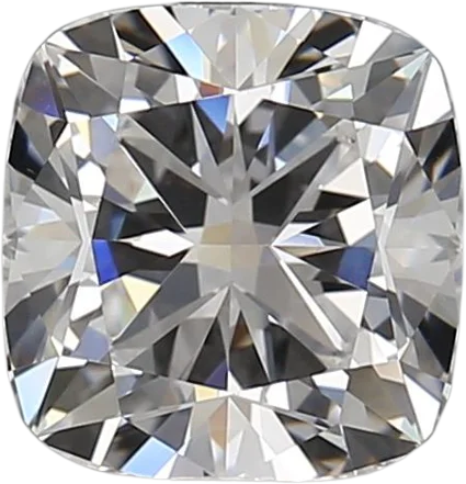 2.03 Carat D VVS2 Cushion Lab Diamond