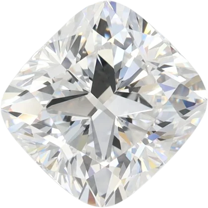 2.41 Carat D VVS1 Cushion Lab Diamond