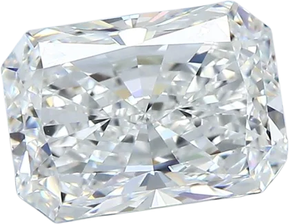 2.51 Carat F VS1 Radiant Natural Diamond