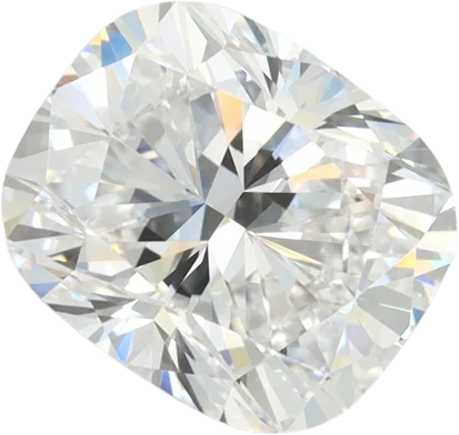 2.52 Carat D IF Elongated Cushion Lab Diamond