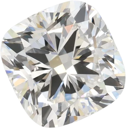 2.57 Carat D IF Cushion Lab Diamond