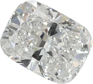 2.62 Carat E VVS2 Elongated Cushion Lab Diamond