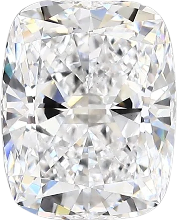 2.67 Carat D vs1 Elongated Cushion Lab Diamond