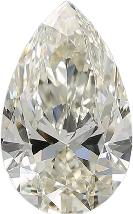 3.5 Carat J SI1 Pear Natural Diamond