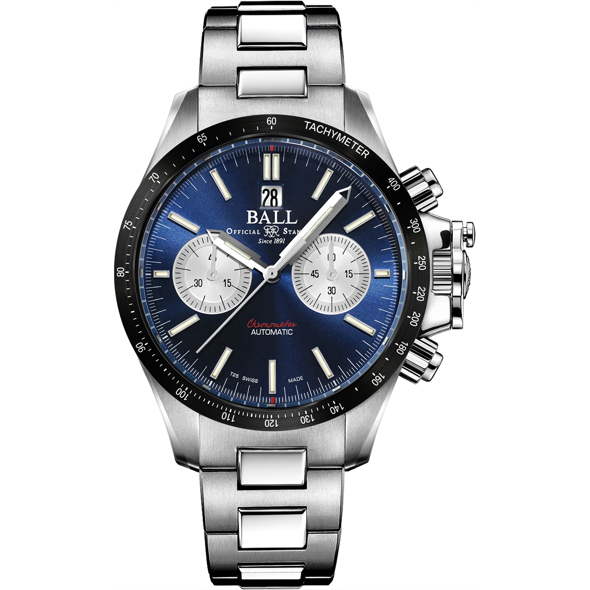 Ball Engineer Hydrocarbon Automatic Chronograph Watch 42mm