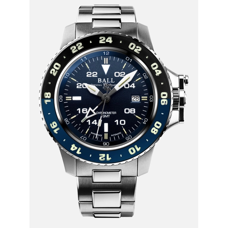 Ball Engineer Hydrocarbon Blue Dial GMT 42mm Automatic