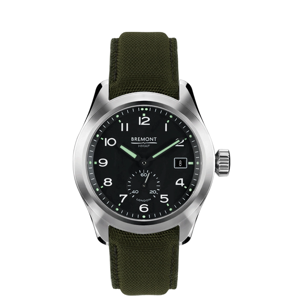 Bremont Broadsword Watch Black Dial Khaki Green 40mm Automatic