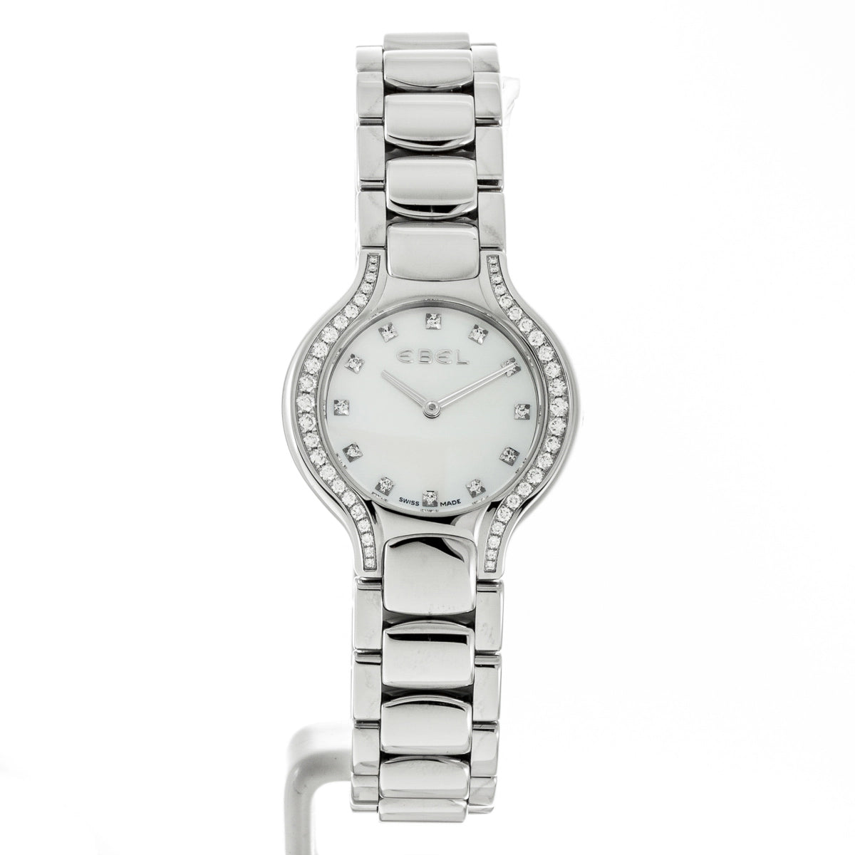 Ebel Beluga Round Mini Watch MOP Dial Diamonds 26mm Quartz (FINAL SALE)