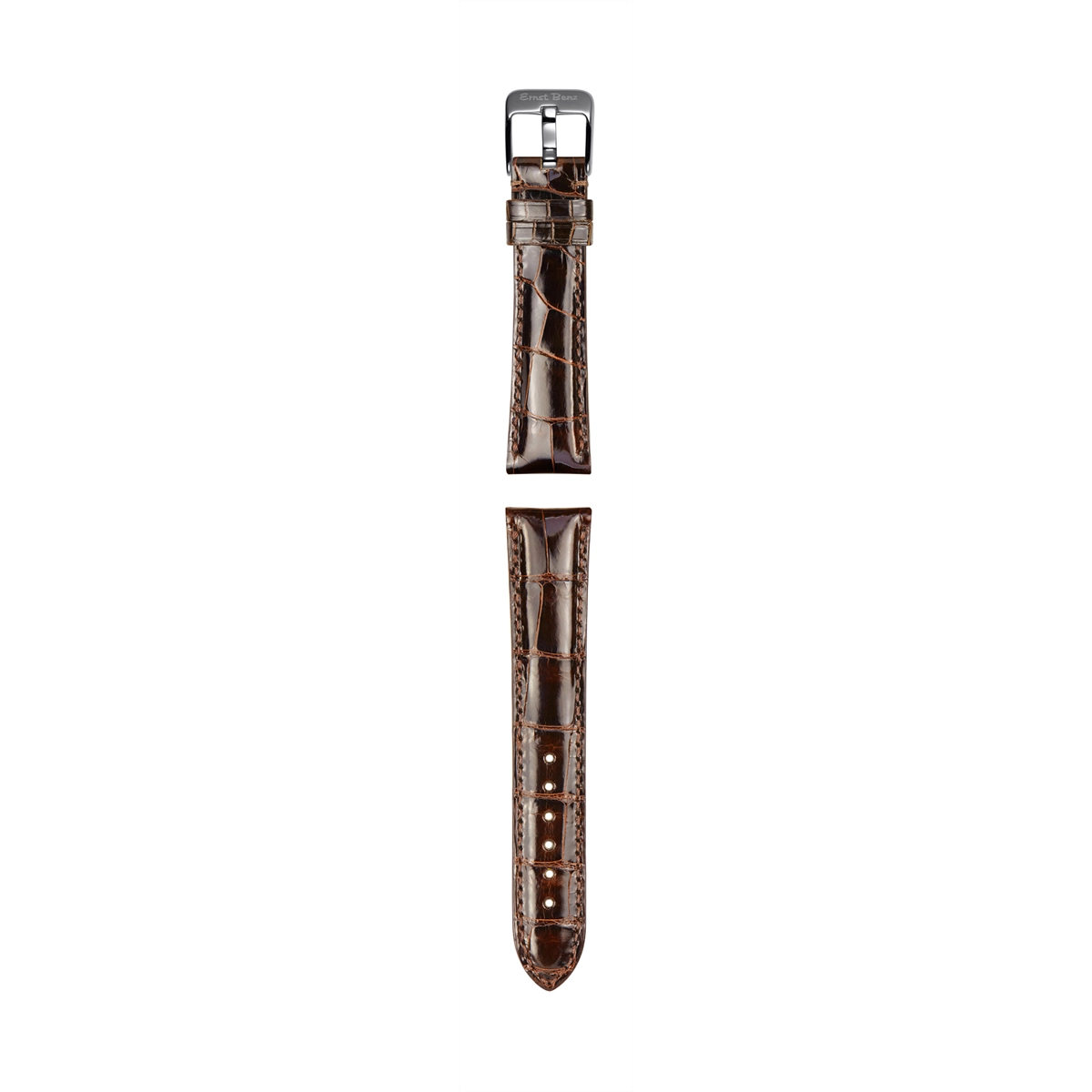 Ernst Benz Watch Strap Brown Alligator 18mm (STRAP ONLY)