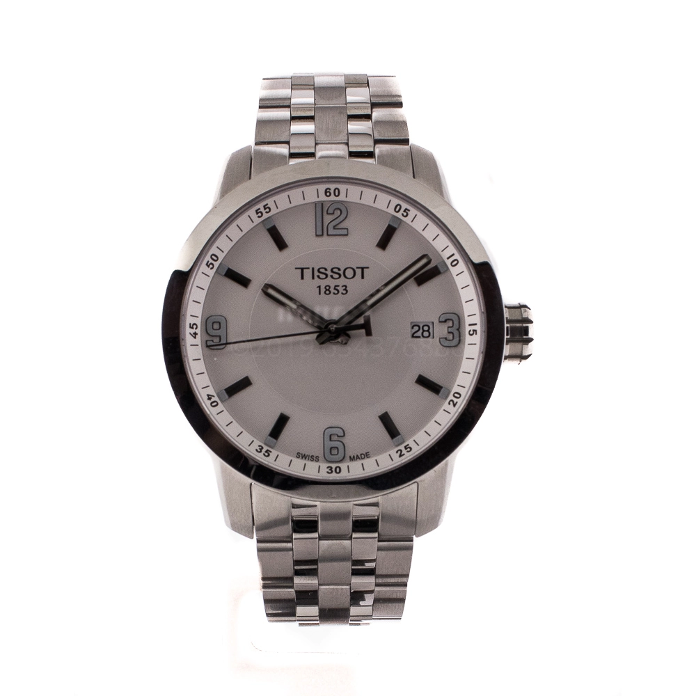 Tissot PRC 200 Watch White Dial 42mm Quartz